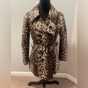 New York & Co Leopard Coat